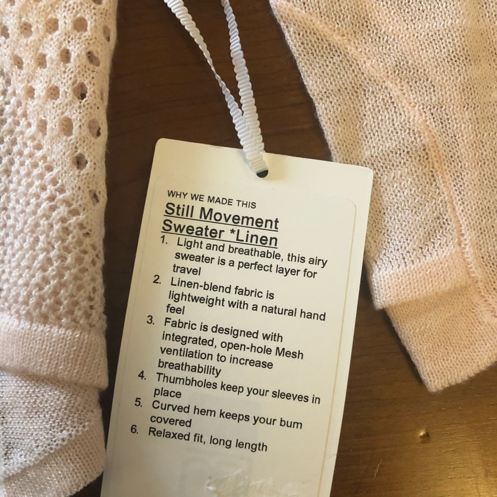 Lululemon Still Movement Sweater - Picture 6 of 8